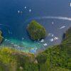 Aerial view of Phi Phi Leh