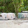 Tents at Mai Ngam campsite, Surin