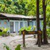 Campsite restroom building