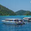 Speedboats at Surin Islands