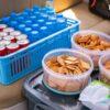 Snacks and drinks on board