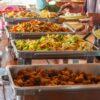 Lunch buffet at the national park