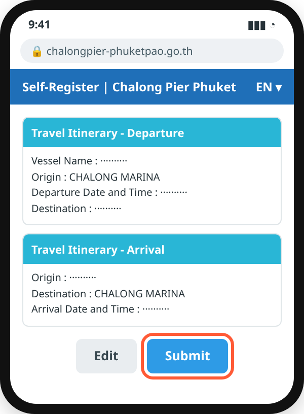 STEP 7 – Chalong Pier Smart Pier