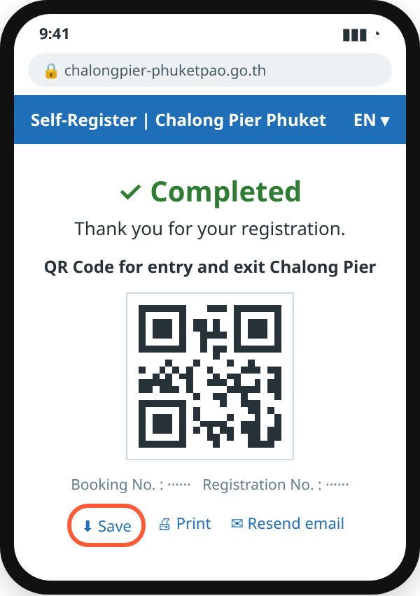 STEP 8 – Chalong Pier Smart Pier