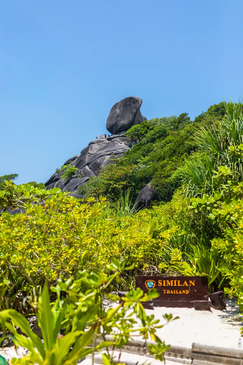 Sail Rock on Island 8, Similan Islands
